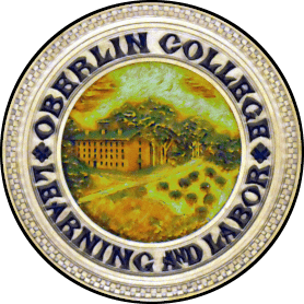 Oberlin College Seal displayed in Wilder Hall